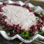 Salata de icre de scrumbie cu gris